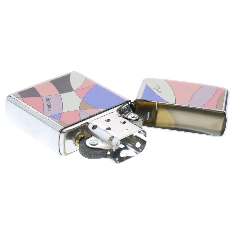 SUPREME(シュプリーム) 21SS x Emilio Pucci Zippo Dusty Pink エミリオプッチ ジッポ ライター マルチカラー