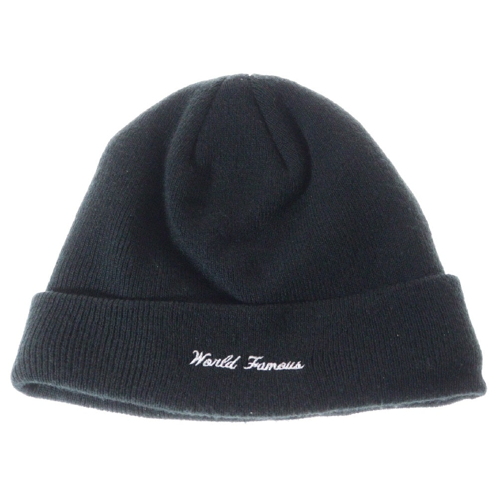 SUPREME(シュプリーム) 24AW×NEW ERA Box Logo Beanie ニューエラ ボックスロゴ ビーニー ニットキャップ 帽子 ブラック