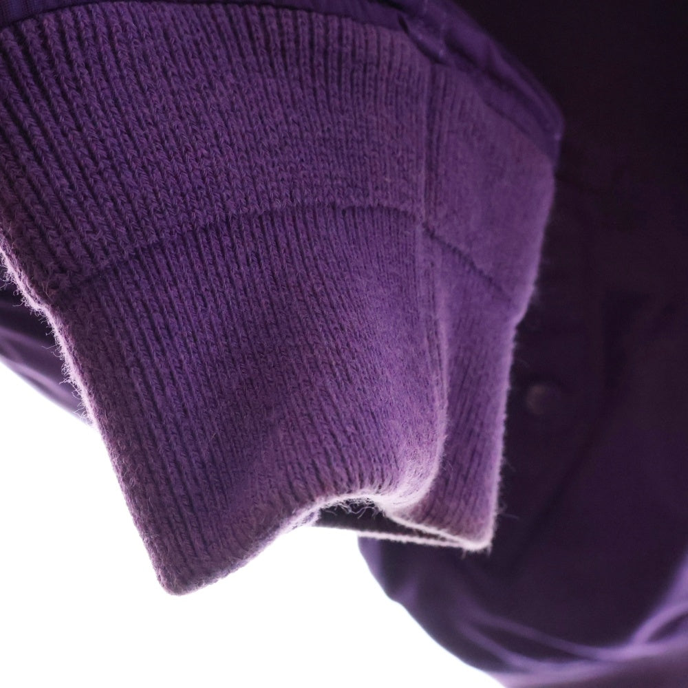 SUPREME(シュプリーム) 21AW Hooded MA-1 リバーシブル フード付き ジップアップ ボンバージャケット パープル/オレンジ