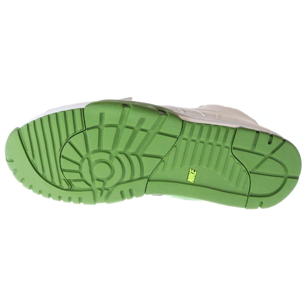NIKE(ナイキ) 【観賞用 2015年製】×FRAGMENT DESIGN AIR TRAINER 1 MID SP フラグメントデザイン エアトレーナー ミッドカットレザースニーカー ホワイト グリーン US12/30cm 806942-113