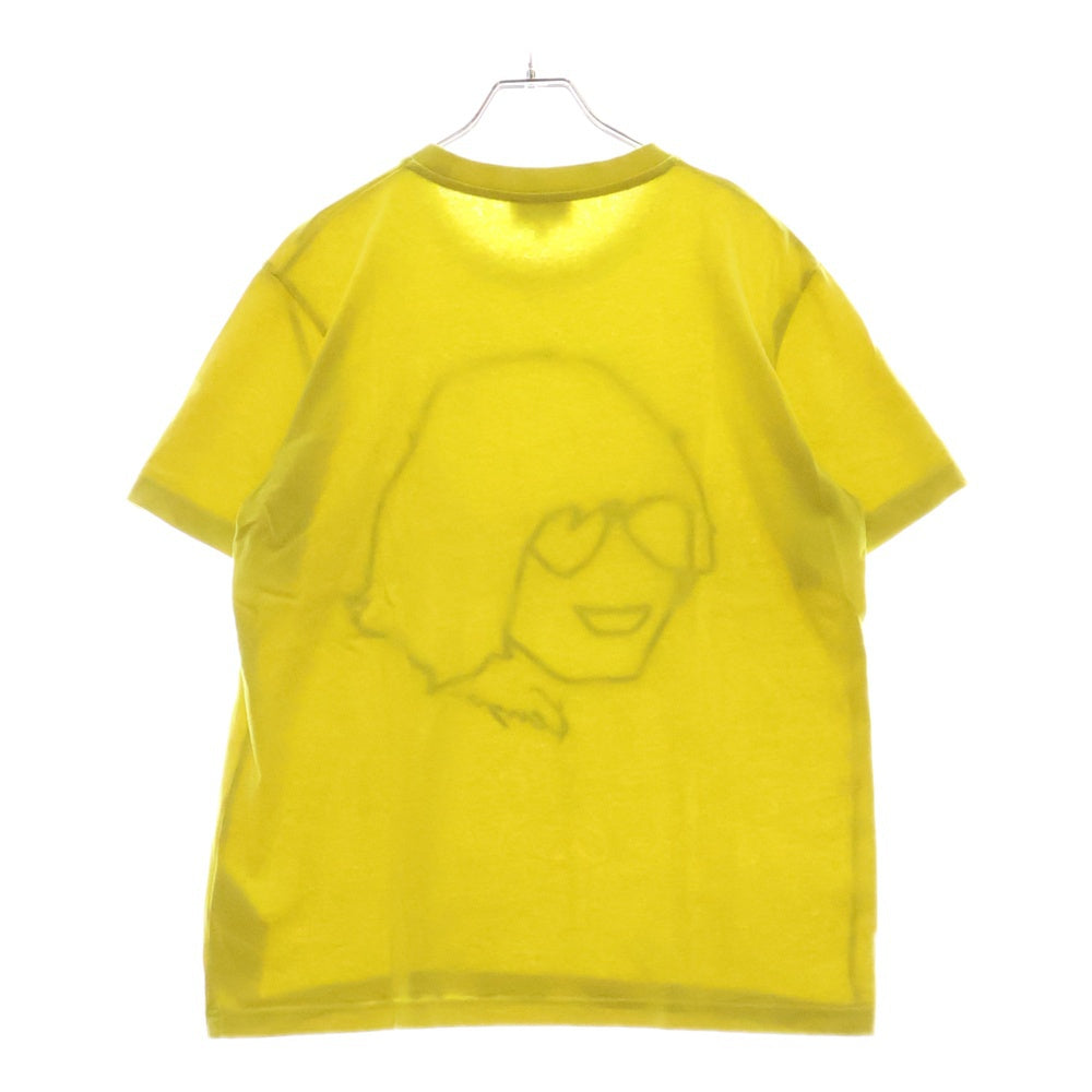 KENZO(ケンゾー) Takada Tribute タカダ トリビュート フロント刺繍 クルーネック 半袖Tシャツ カットソー イエロー FC52TS6664SB