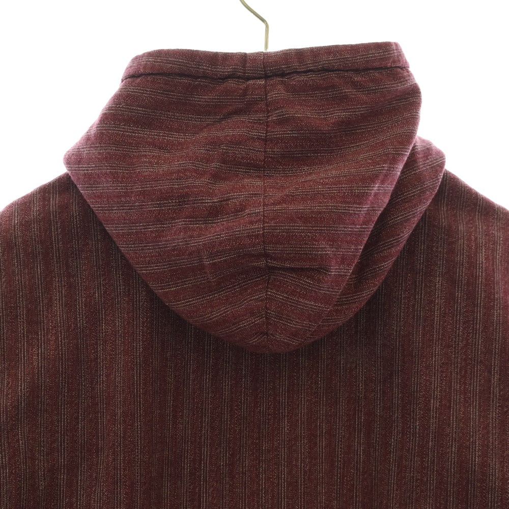 TENDERLOIN(テンダーロイン) T-COVERT HOODED ブランケットライナー フーデッド コットン ジップアップジャケット レッド