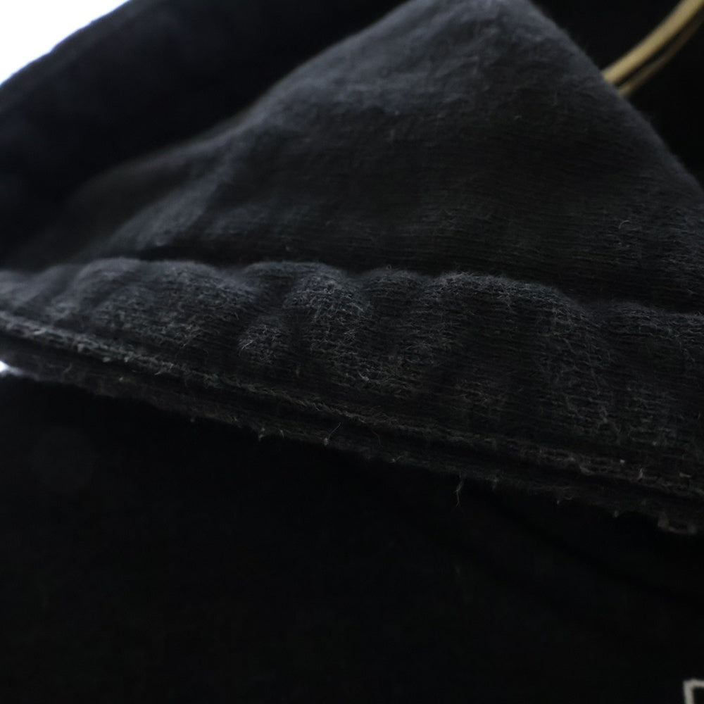 SUPREME(シュプリーム) 19SS Topline Zip Up Sweatshirt トップライン ジップアップ スウェットシャツ パーカー フーディ ブラック