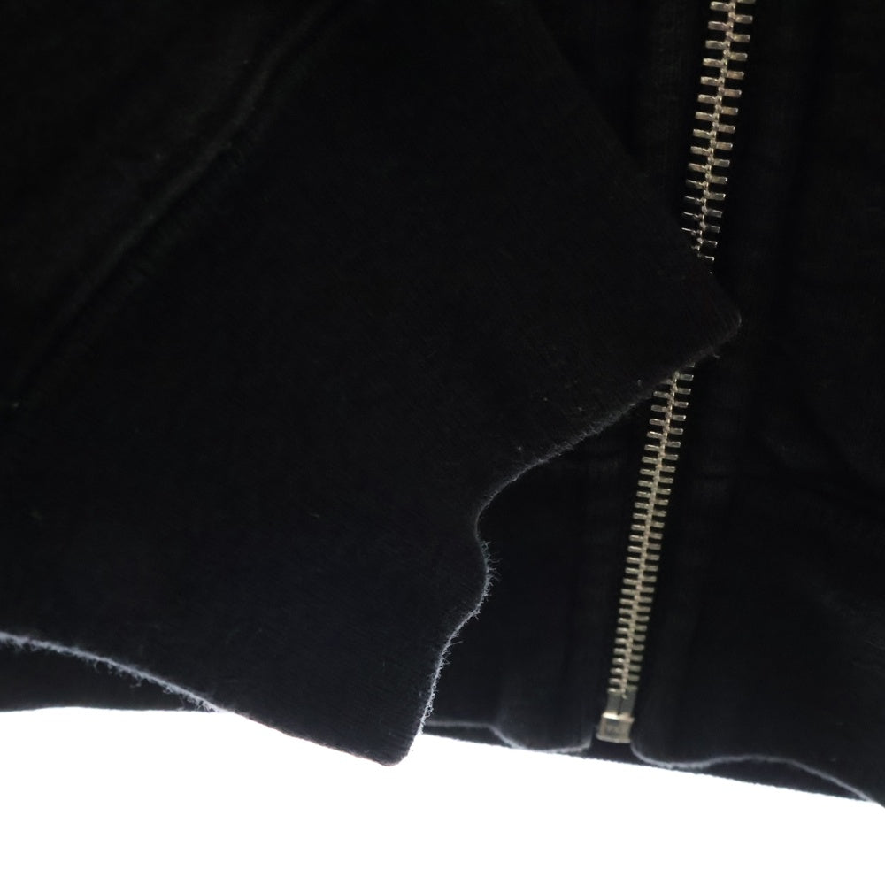 SUPREME(シュプリーム) 19SS Topline Zip Up Sweatshirt トップライン ジップアップ スウェットシャツ パーカー フーディ ブラック