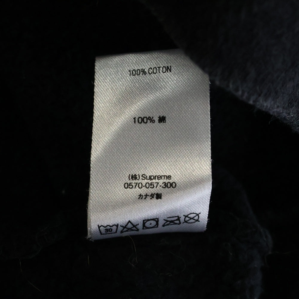 SUPREME(シュプリーム) 19SS Topline Zip Up Sweatshirt トップライン ジップアップ スウェットシャツ パーカー フーディ ブラック