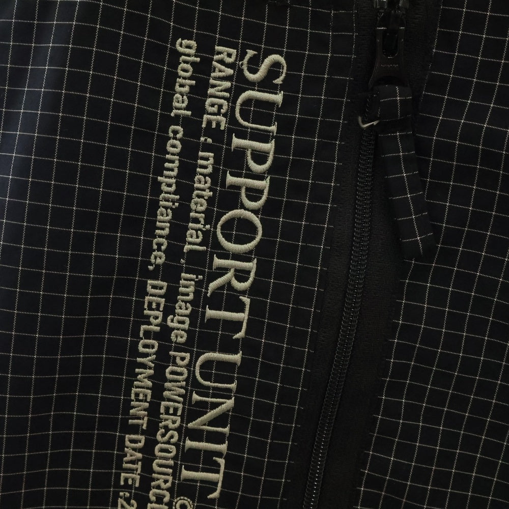 SUPREME(シュプリーム) 21AW Support Unit Nylon Ripstop Pant サポートユニット ナイロン リップストップパンツ ブラック/レッド