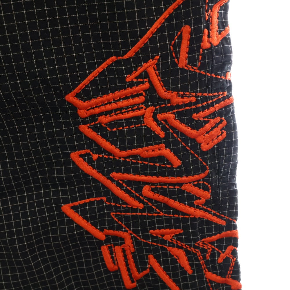 SUPREME(シュプリーム) 21AW Support Unit Nylon Ripstop Pant サポートユニット ナイロン リップストップパンツ ブラック/レッド