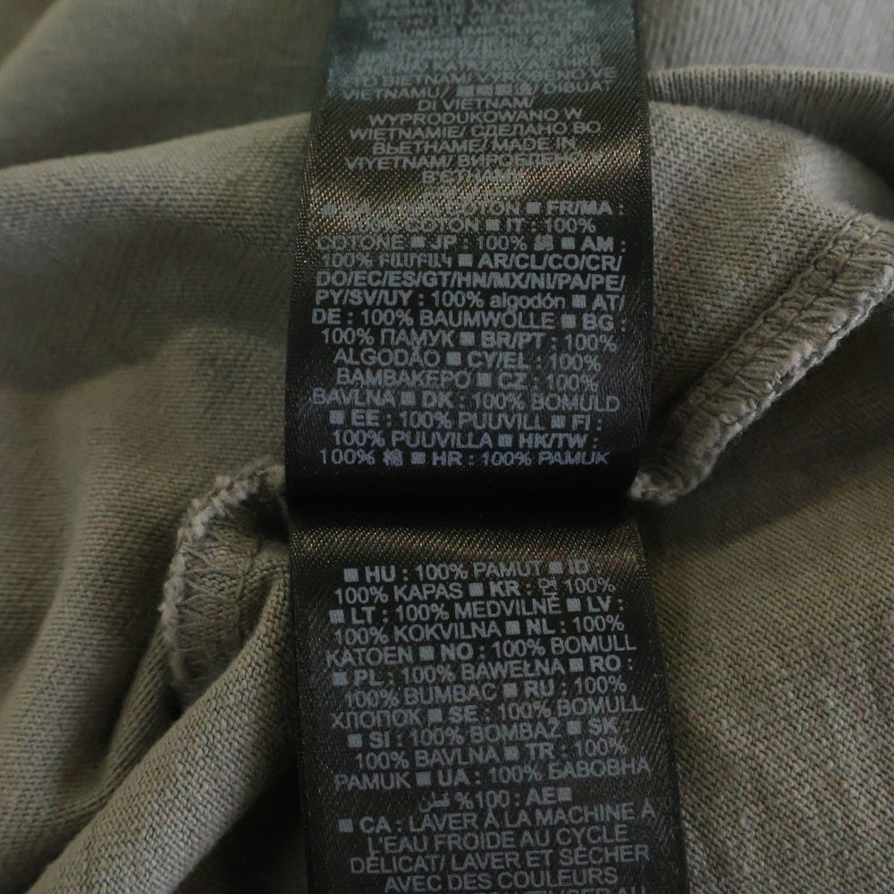 YEEZY GAP(イージーギャップ) クルーネック長袖Tシャツ カットソー グレー 537288-03-1