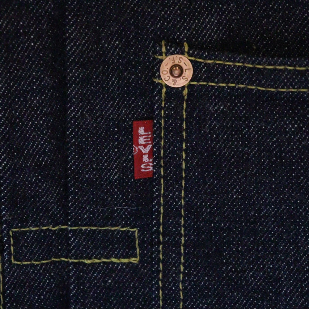 Levi's(リーバイス) 90S VINTAGE 506XX 1st ファースト 大戦モデル 日本製復刻 BIG E ボタン裏J02 濃紺 ヴィンテージデニムジャケット インディゴ 71506-XX