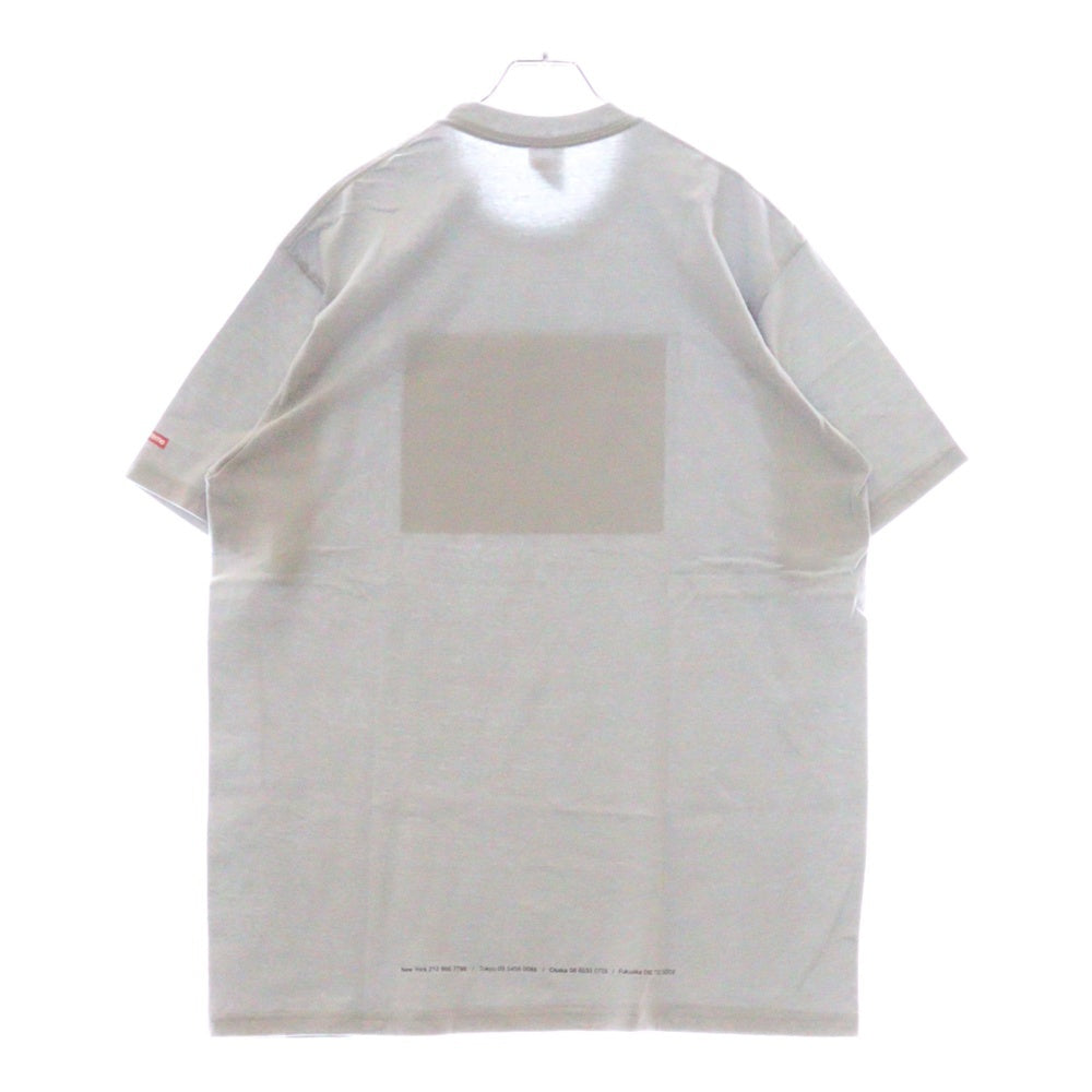 SUPREME(シュプリーム)  24SS Tunnel Tee Cement トンネル プリント半袖Tシャツ カットソー ブルー