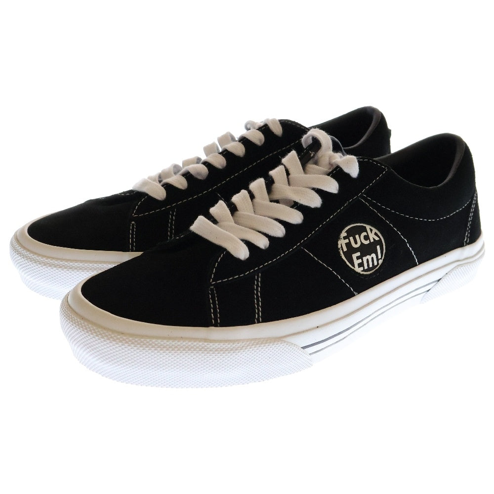 SUPREME(シュプリーム) 24SS ×VANS Sid Fuck Em バンズ スケート シド スエードローカットスニーカー ブラック US9/27cm VN000MQ8CJK