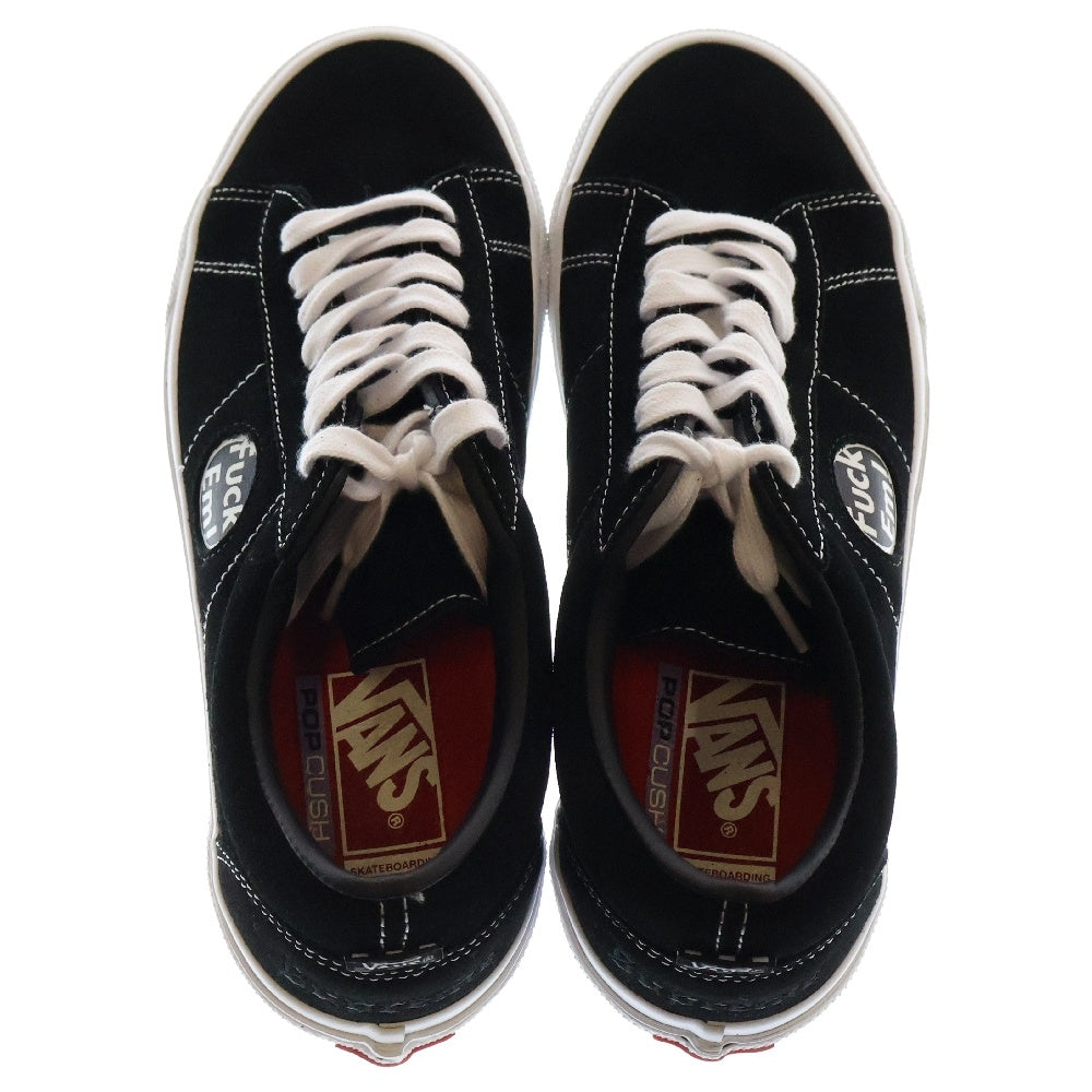 SUPREME(シュプリーム) 24SS ×VANS Sid Fuck Em バンズ スケート シド スエードローカットスニーカー ブラック US9/27cm VN000MQ8CJK