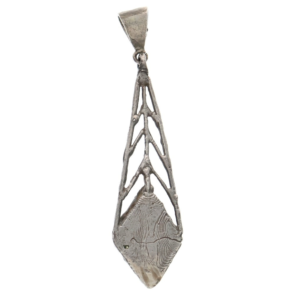 MFM(エムエフエム) DIA WEB PENDANT NECKLACE ダイヤ スパイダー ウェブ ペンダントトップ ネックレス ブラウン/シルバー