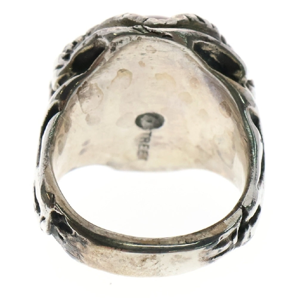 ALEX STREETER(アレックスストリーター) New Angel Devil Heart Ring ニューエンジェル デビル ハート ゴールドスター リング 指輪 20号 レッド/シルバー