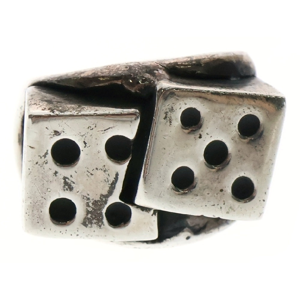 ALEX STREETER(アレックスストリーター) Double Dice Ring ダブル ダイス リング 指輪 10号 シルバー