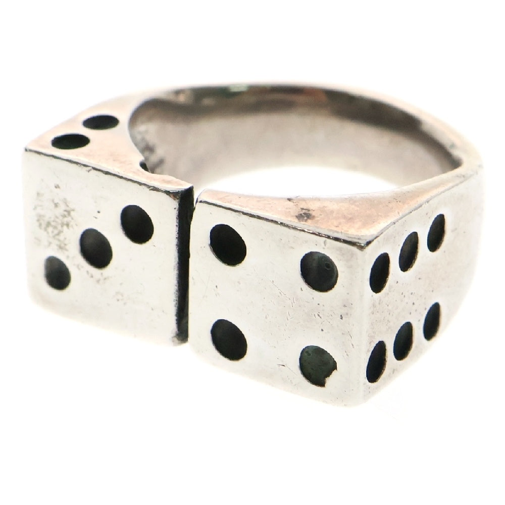 ALEX STREETER(アレックスストリーター) Lucky Seven Ring ラッキーセブン ダイス リング 指輪 19号 シルバー