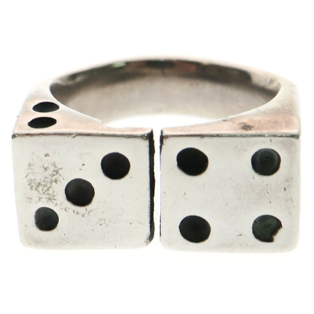 ALEX STREETER(アレックスストリーター) Lucky Seven Ring ラッキーセブン ダイス リング 指輪 19号 シルバー