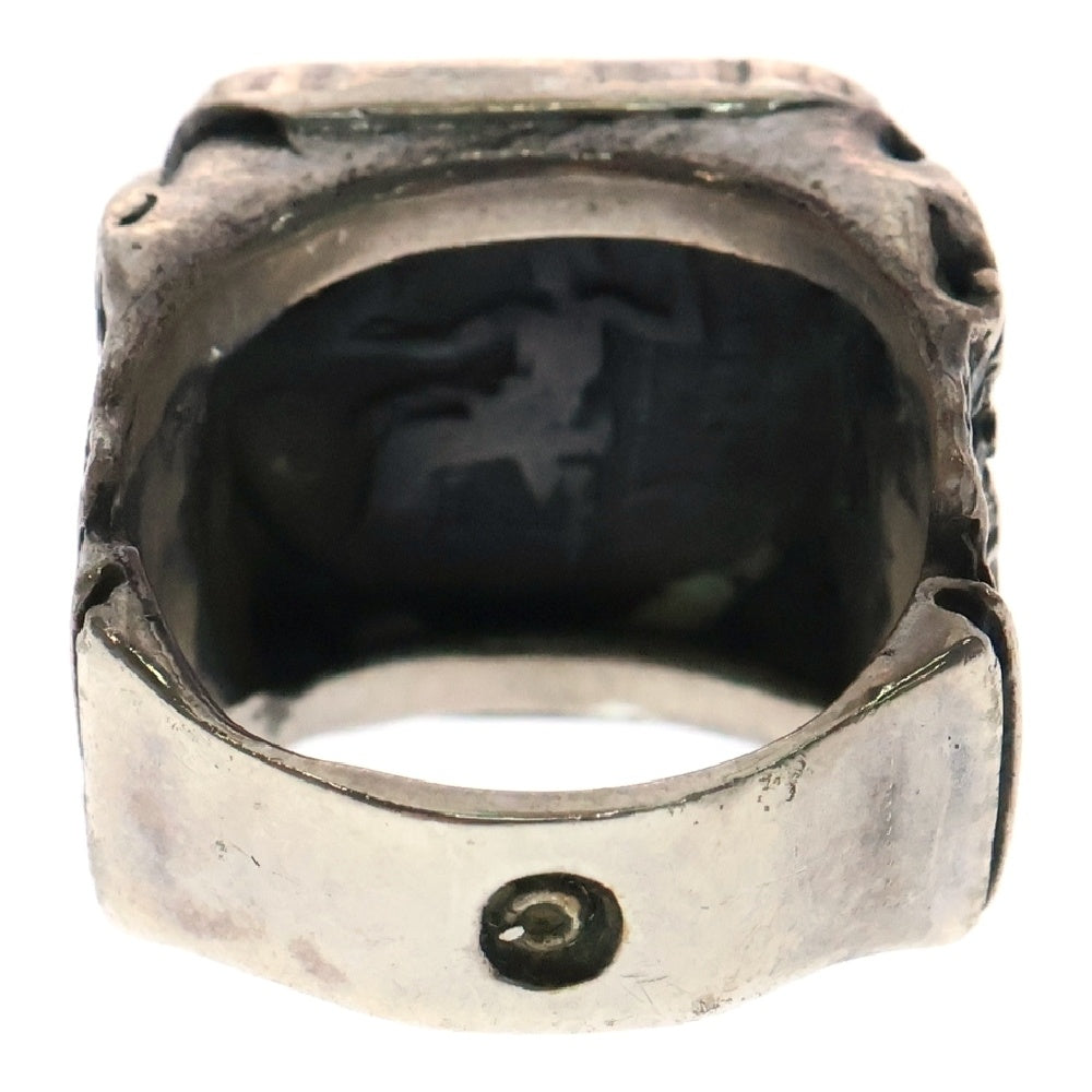 ALEX STREETER(アレックスストリーター) Alexander The Great Ring アレキサンダー ザ グレート スクエア リング 指輪 14.5号 シルバー