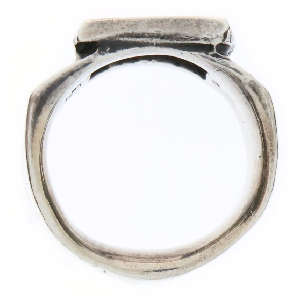 ALEX STREETER(アレックスストリーター) Lucky Dice Ring ラッキー ダイス スクエア リング 指輪 14号 ピンク/シルバー