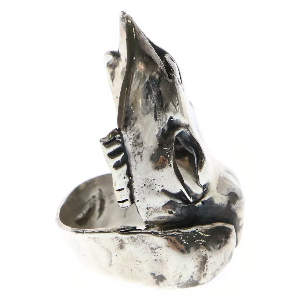 ALEX STREETER(アレックスストリーター) Steer Skull Ring スティア スカル リング 指輪 17.5号 シルバー