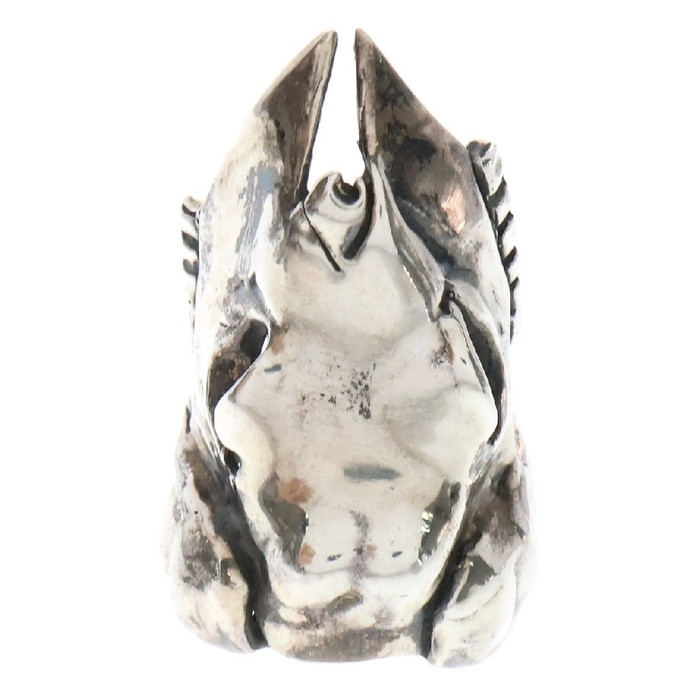 ALEX STREETER(アレックスストリーター) Steer Skull Ring スティア スカル リング 指輪 17.5号 シルバー