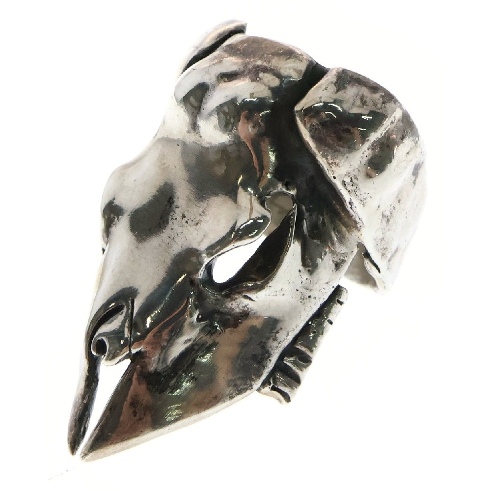 ALEX STREETER(アレックスストリーター) Steer Skull Ring スティア スカル リング 指輪 17.5号 シルバー