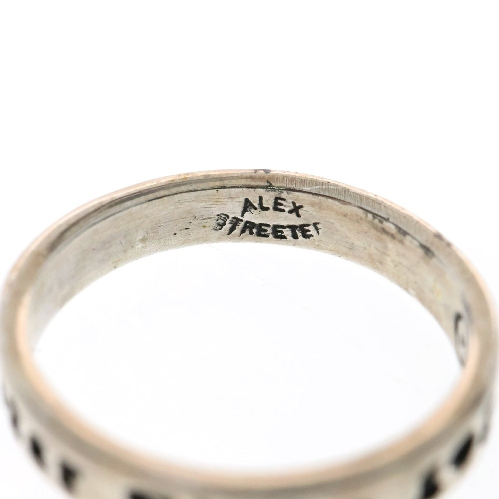 ALEX STREETER(アレックスストリーター) 1971 Ring ロゴ リング 指輪 23号 シルバー