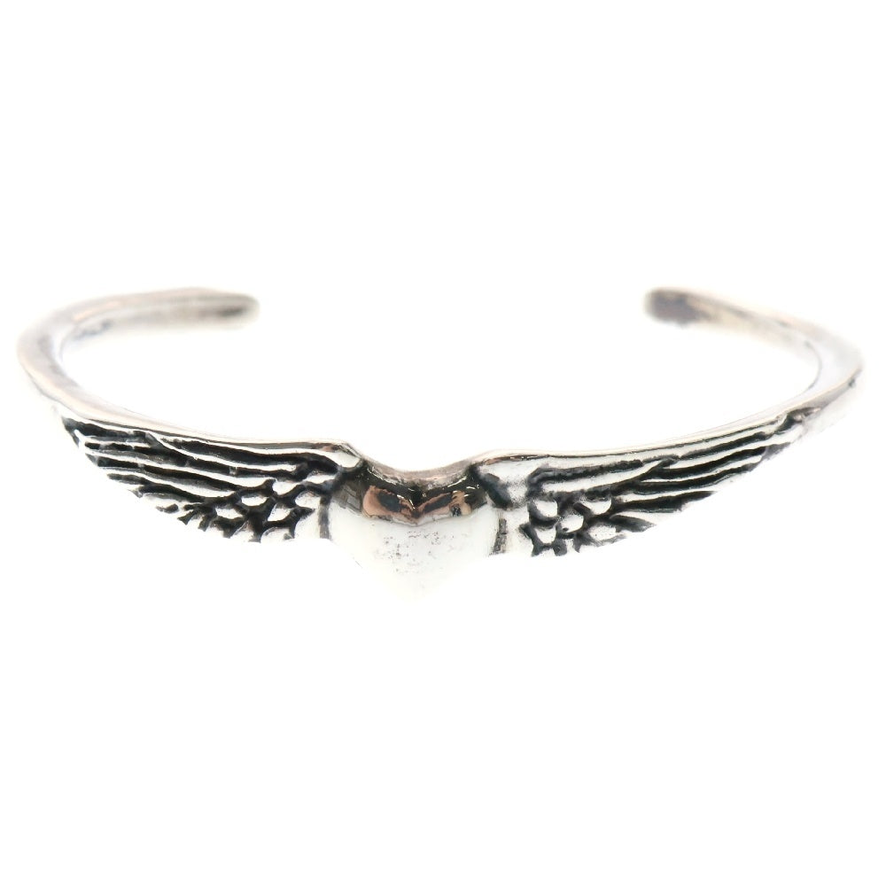 ALEX STREETER(アレックスストリーター) Flying Heart Bracelet フライング ハート ブレスレット バングル シルバー