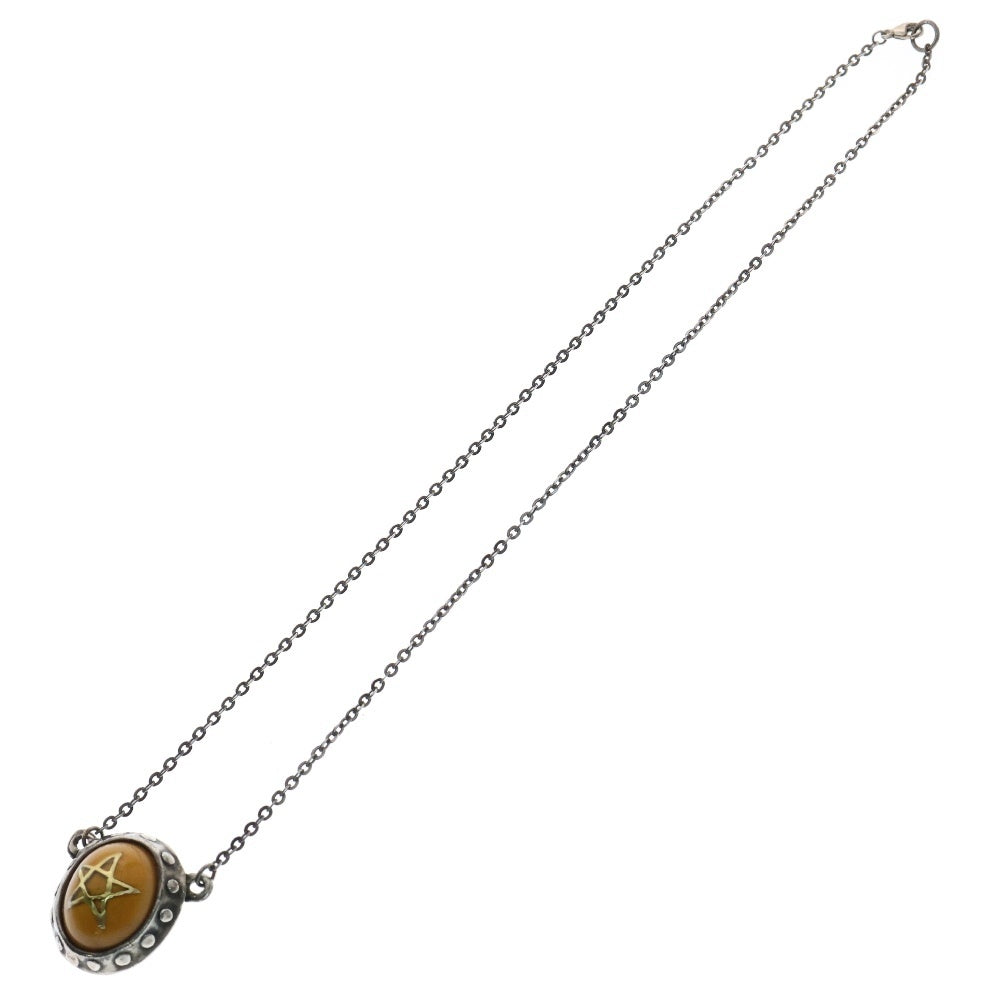 ALEX STREETER(アレックスストリーター) Angel Heart Necklace エンジェルハート ゴールドスター ネックレス ペンダント イエロー/シルバー