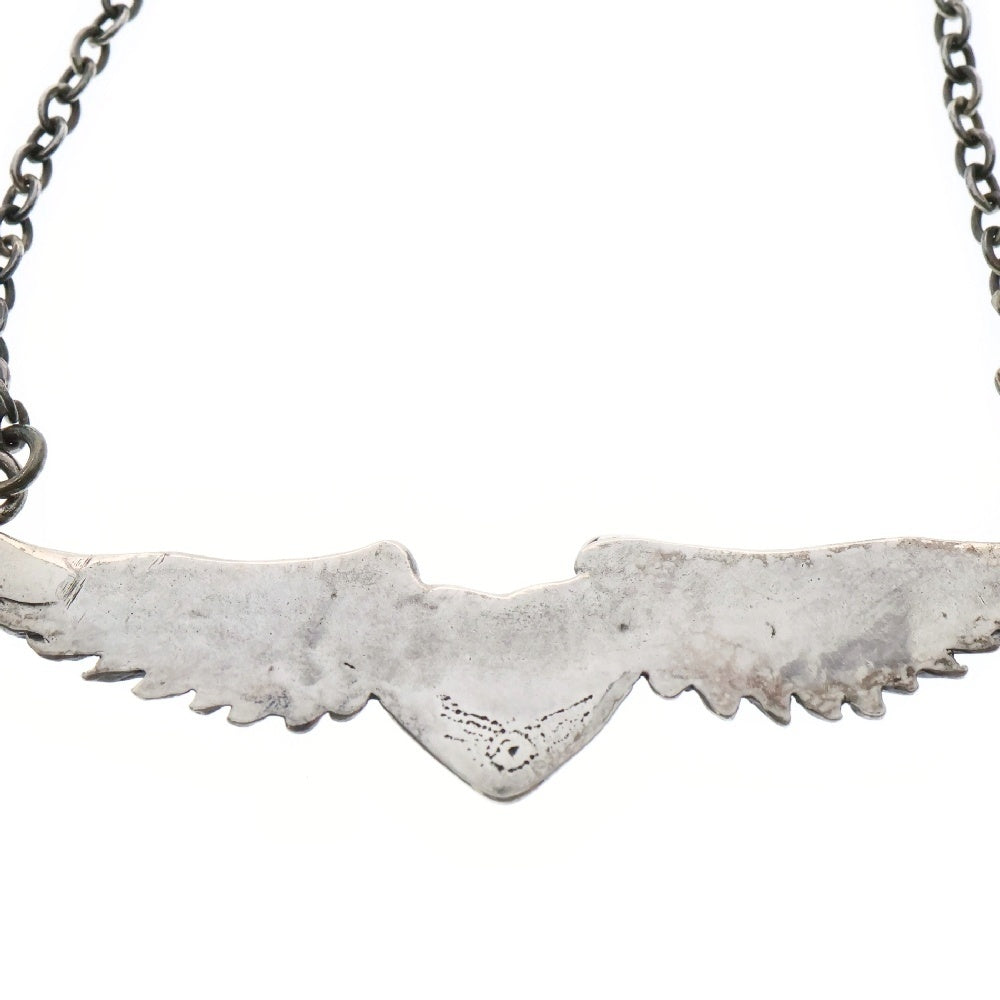 ALEX STREETER(アレックスストリーター) Flying Heart Necklace フライング ハート ネックレス シルバー