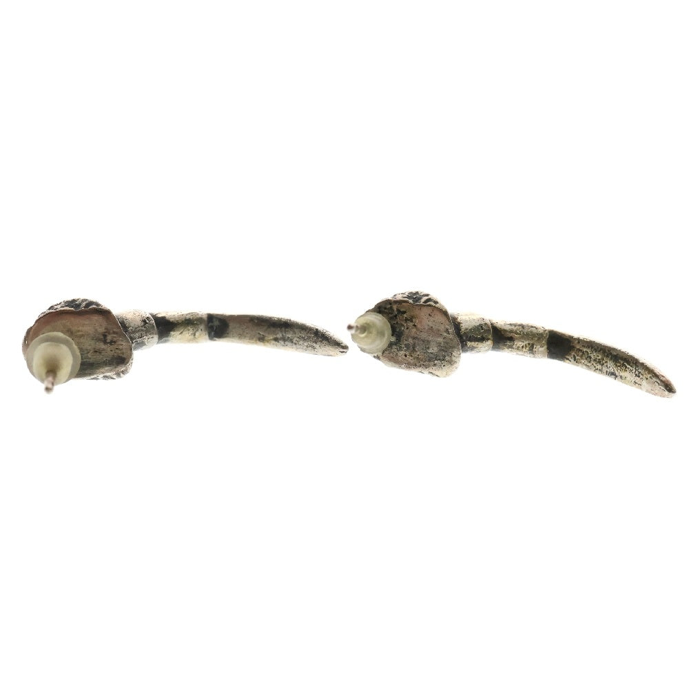 ALEX STREETER(アレックスストリーター) Dragon Claw Earrings ドラゴン クロウ イヤリング ピアス シルバー