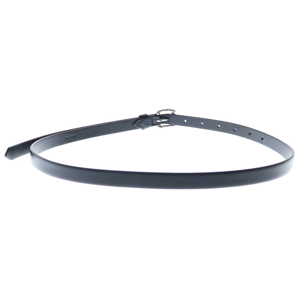 J&M DAVIDSON(ジェイアンドエムデヴィッドソン) BONNY BELT MINI ボニー ナロー レザー ミニ ベルト ブラック