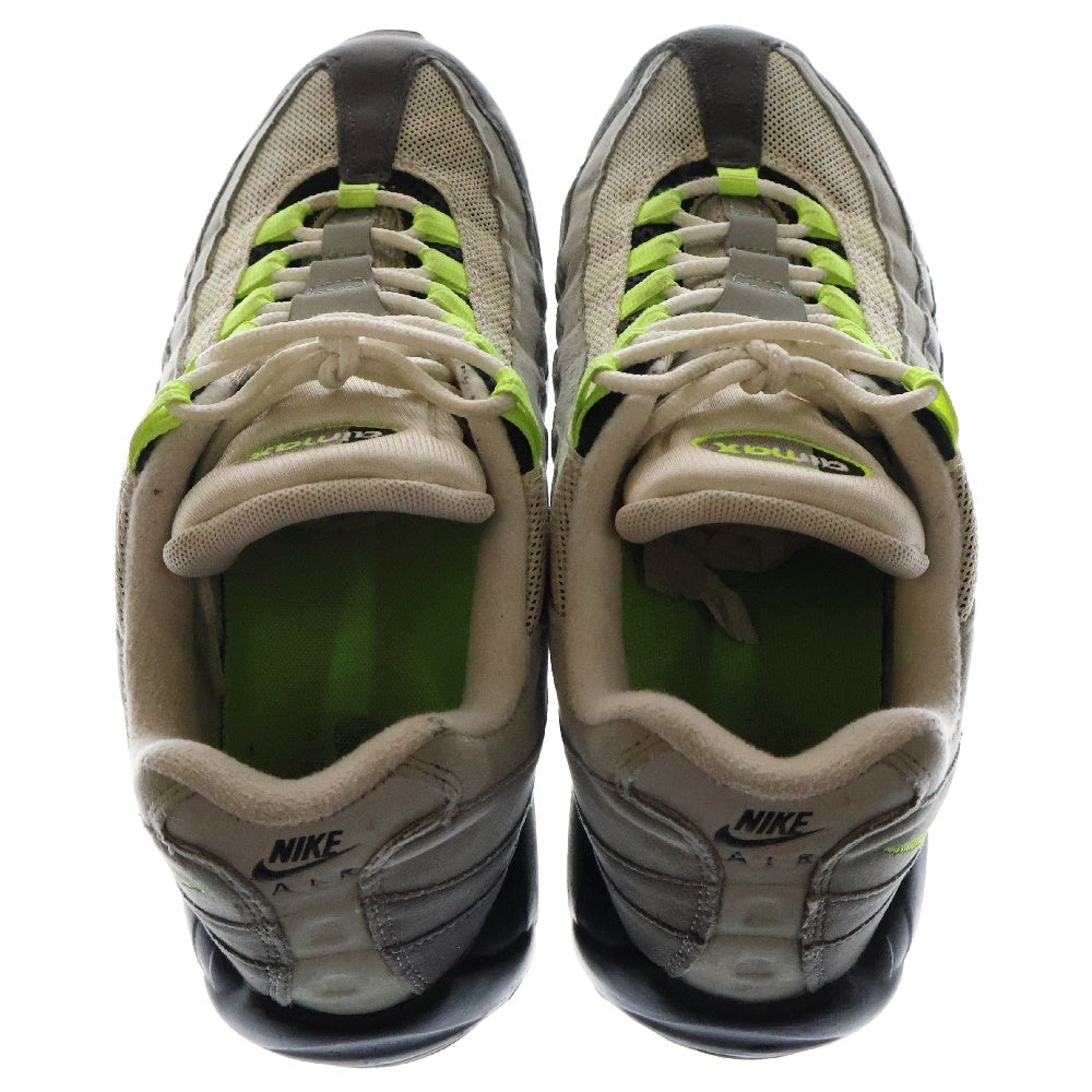 NIKE(ナイキ) 【観賞用 2015年製】AIR MAX 95 OG Yellow Gradation エアマックス95 イエローグラデ ローカットスニーカー グレー/イエロー US9.5/27.5cm 554970-071