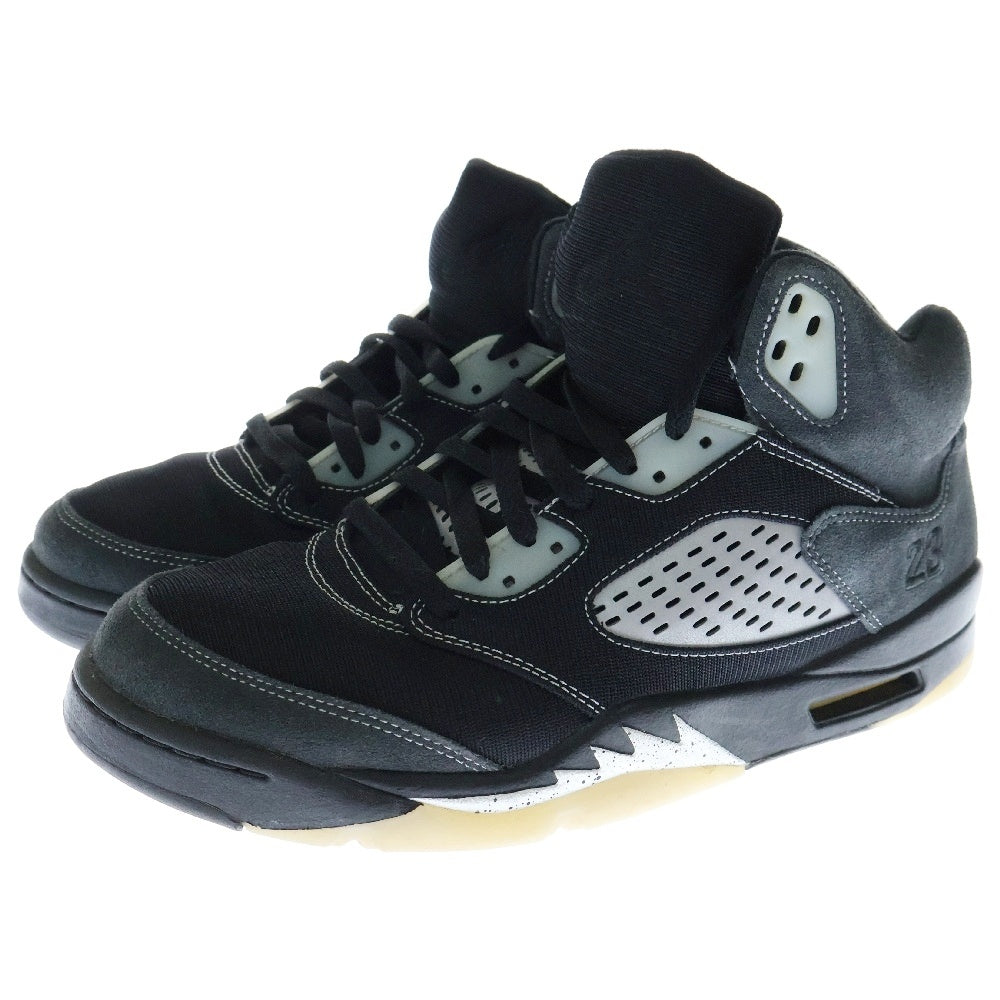 NIKE(ナイキ) AIR JORDAN 5 ANTHRACITE エア ジョーダン 5 アンスラサイト ハイカットスニーカー ブラック US11/29cm DB0731-001