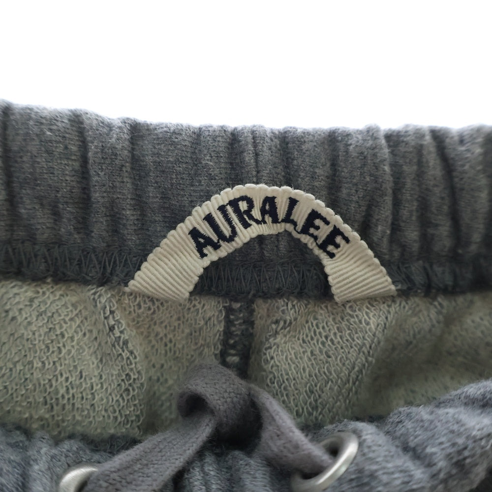 AURALEE(オーラリー) 23SS SUPER MILLED SWEAT PANTS スーパーミルド スウェット パンツ グレー A23SP035M