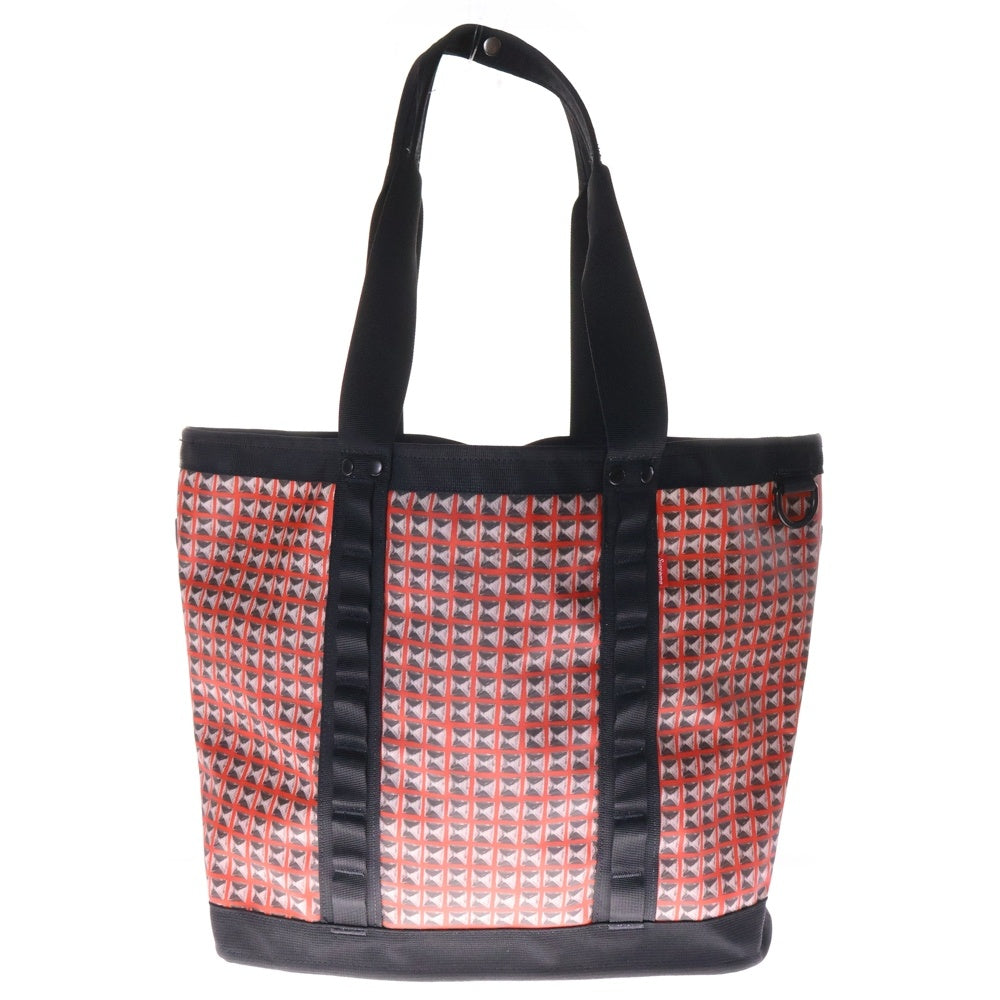 SUPREME(シュプリーム) 21SS ×THE NORTH FACE Studded Explore Utility Tote スタッデッド エクスプローラー ユーティリティ トート スタッズ 総柄 ナイロン バッグ NM821251