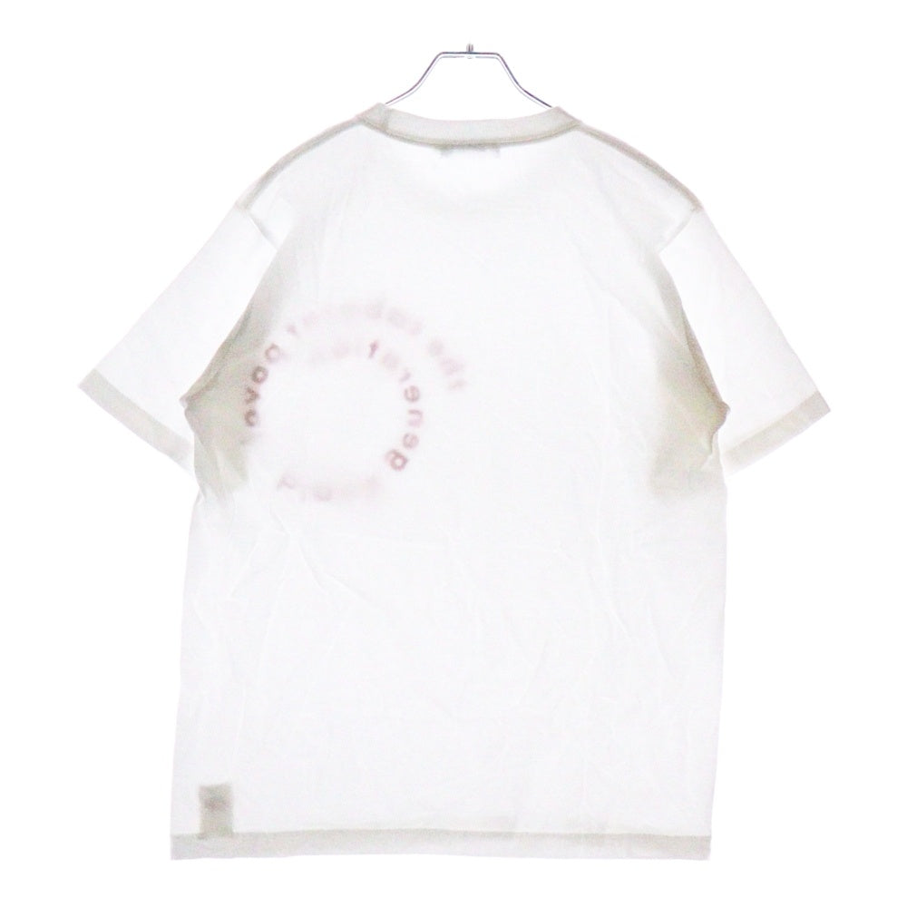 CABARET POVAL(キャバレーポバール) Sidewalk Tee サイドウォーク プリントTシャツ ホワイト