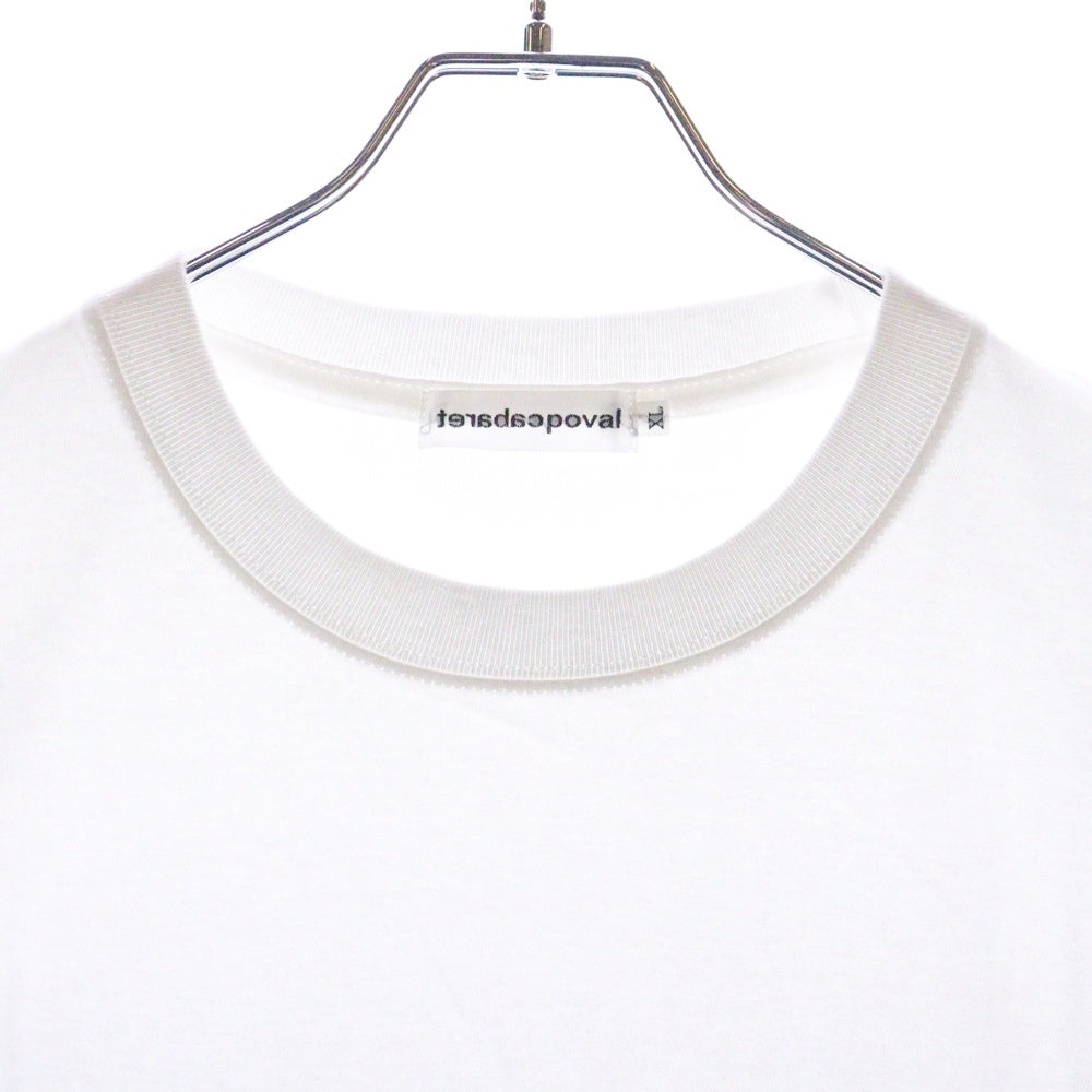 CABARET POVAL(キャバレーポバール) 25SS Original Logo Tee オリジナルロゴ プリントTシャツ ホワイト
