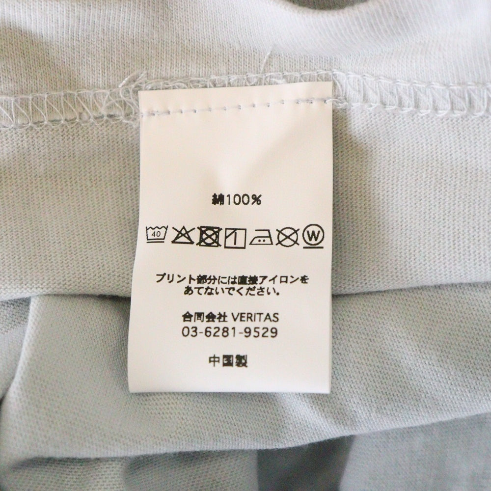 CABARET POVAL(キャバレーポバール) Original Logo Tee オリジナルロゴ プリントTシャツ ライトブルー