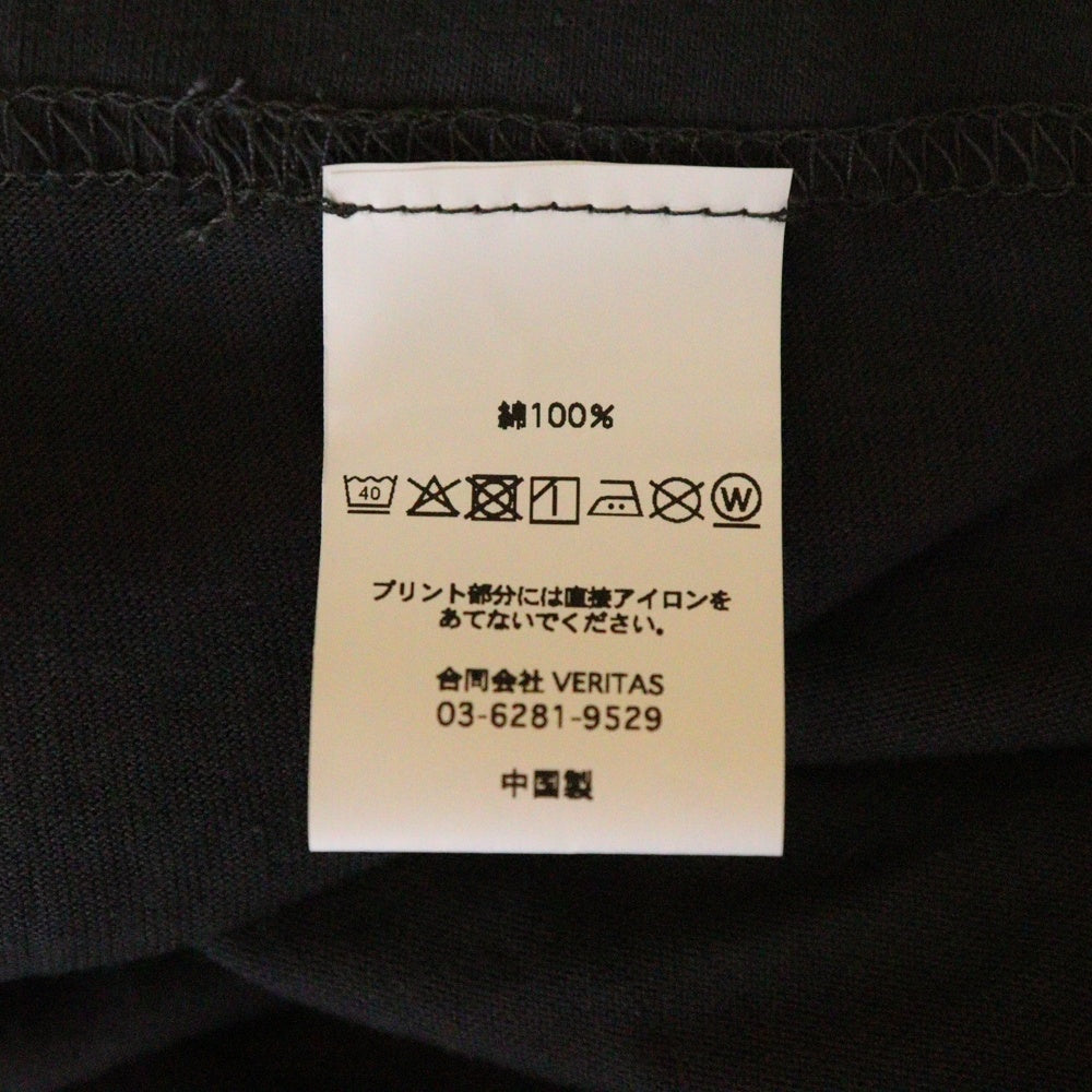 CABARET POVAL(キャバレーポバール) 25SS Original Logo Tee オリジナルロゴ プリントTシャツ ブラック