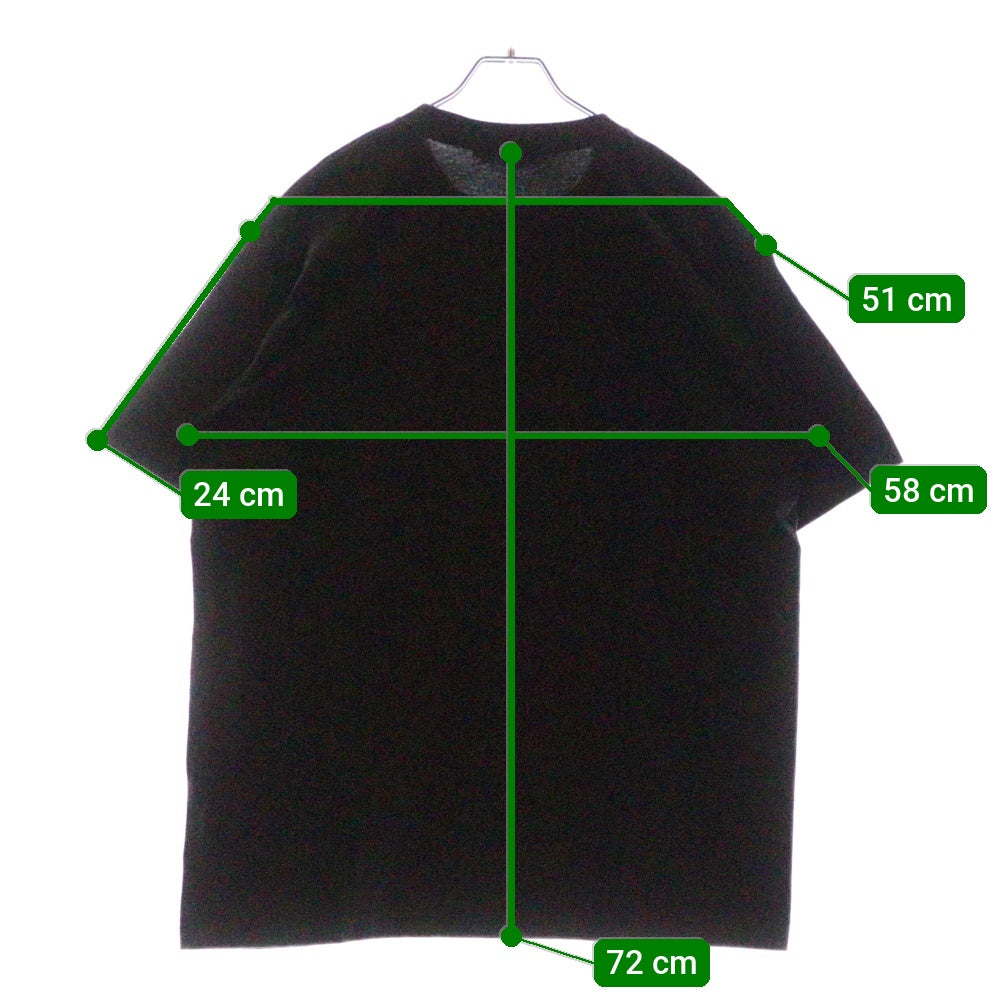CABARET POVAL(キャバレーポバール) 25SS Original Logo Tee オリジナルロゴ プリントTシャツ ブラック