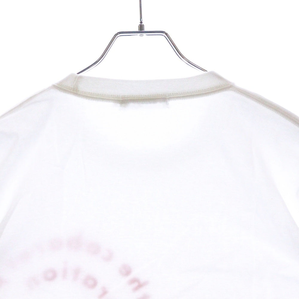 CABARET POVAL(キャバレーポバール) Sidewalk Tee サイドウォーク プリントTシャツ ホワイト