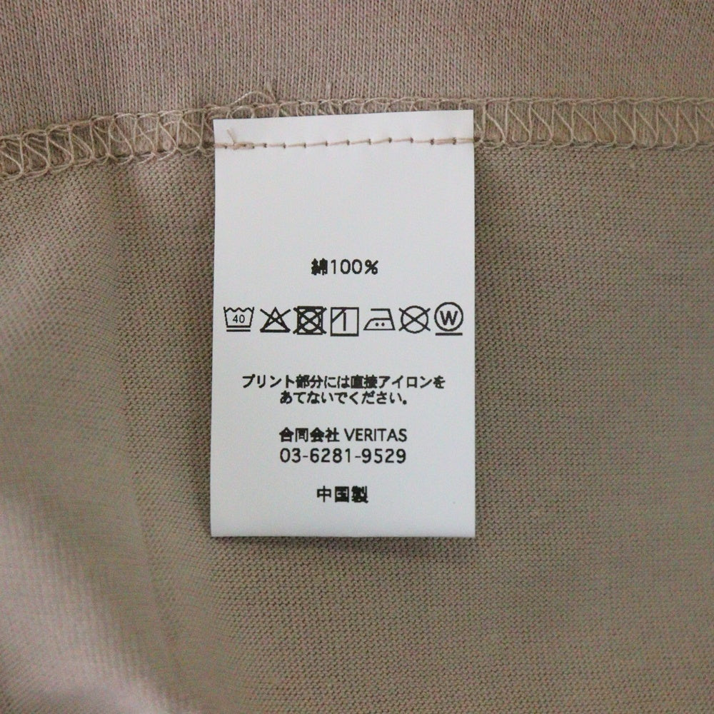 CABARET POVAL(キャバレーポバール) Sidewalk Tee サイドウォーク プリントTシャツ スモーキーピンク