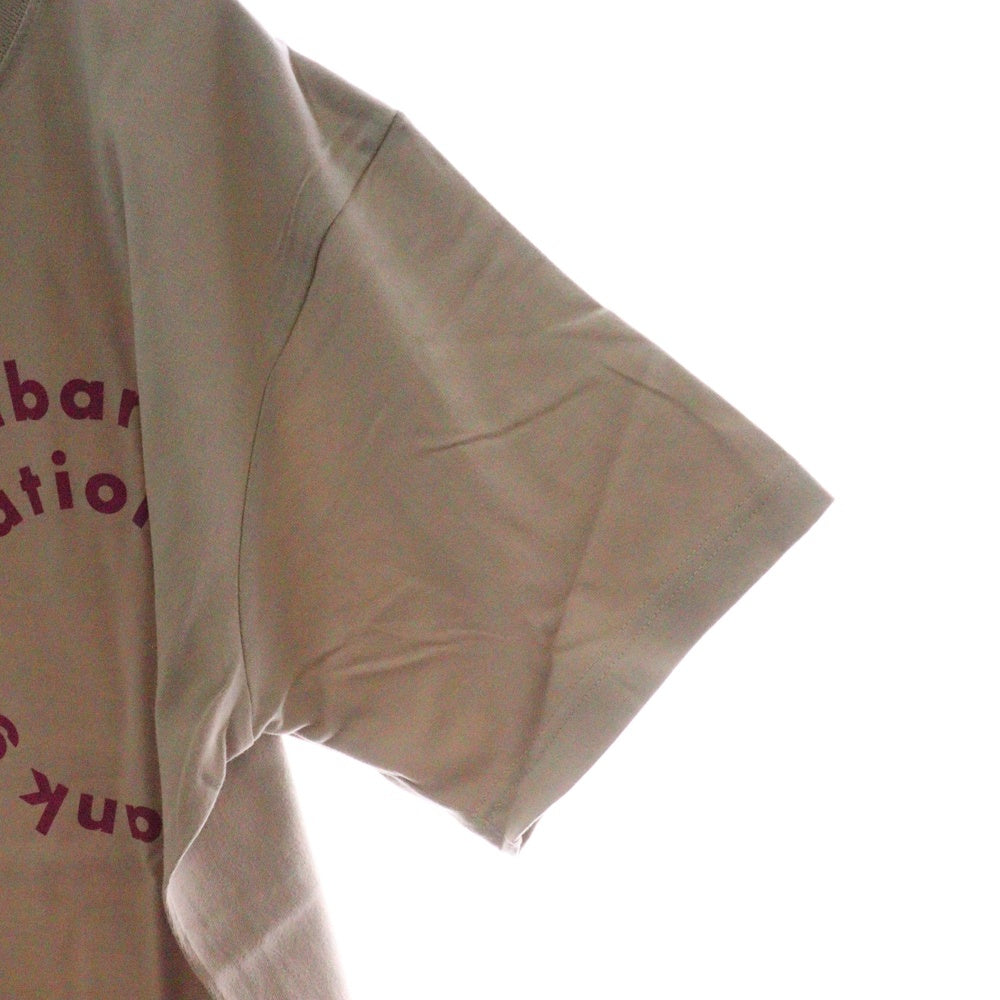 CABARET POVAL(キャバレーポバール) Sidewalk Tee サイドウォーク プリントTシャツ スモーキーピンク