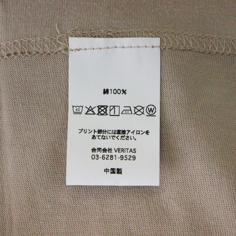 CABARET POVAL(キャバレーポバール) Sidewalk Tee サイドウォーク プリントTシャツ スモーキーピンク