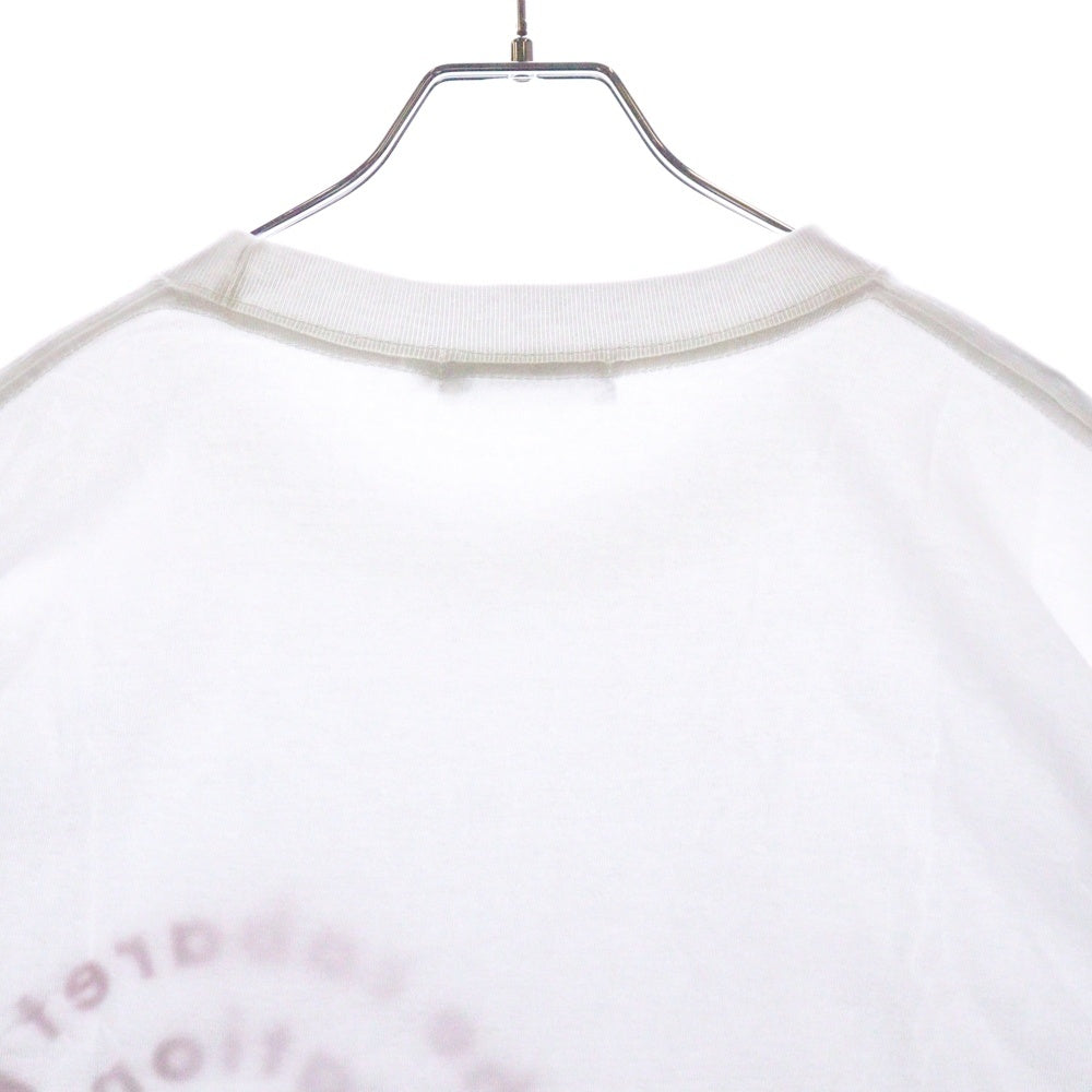 CABARET POVAL(キャバレーポバール) Sidewalk Tee サイドウォーク プリントTシャツ ホワイト
