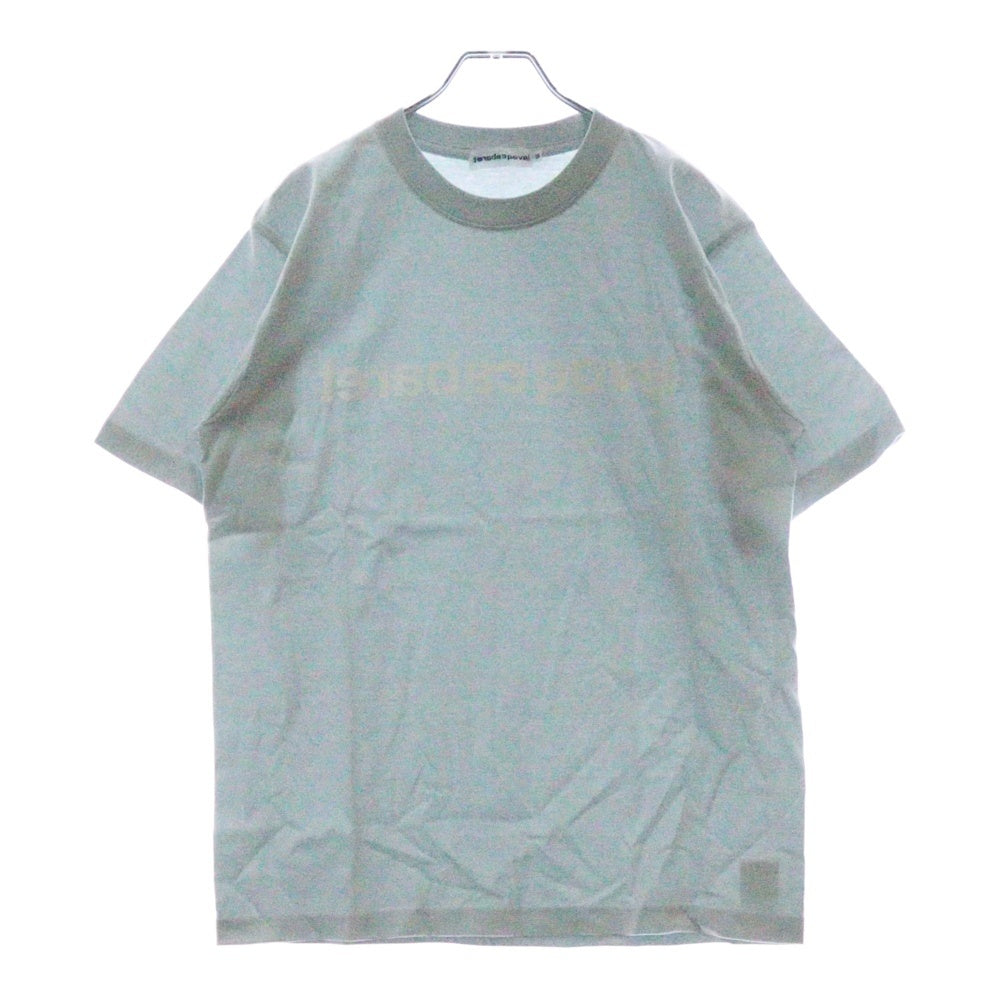 CABARET POVAL(キャバレーポバール) Original Logo Tee オリジナルロゴ プリントTシャツ ライトブルー