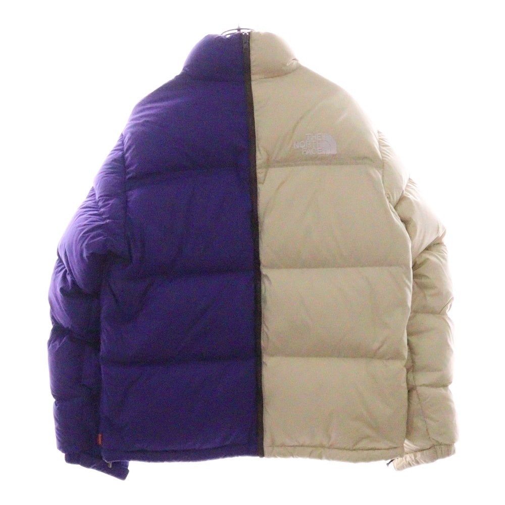 SUPREME(シュプリーム) 24SS ×THE NORTH FACE Split Nuptse Jacket スプリット ヌプシ ダウンジャケット パープル/ベージュ ND02400I