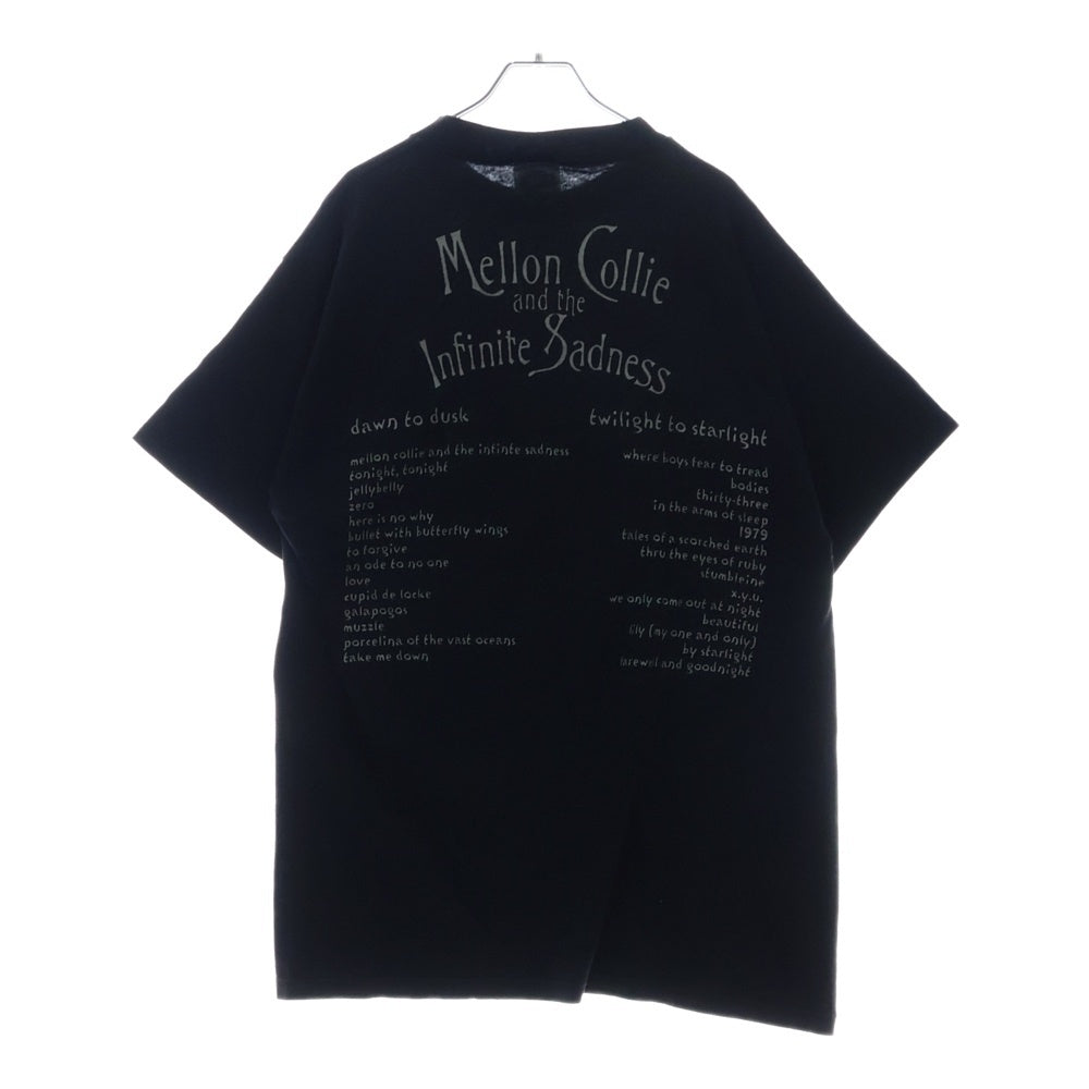 VINTAGE(ヴィンテージ) 90S THE SMASHING PUMPKINS MELLON COLLIE AND THE INFINITE SADNESS スマッシング・パンプキンズ メロンコリー クルーネック 半袖Tシャツ カットソー ブラック