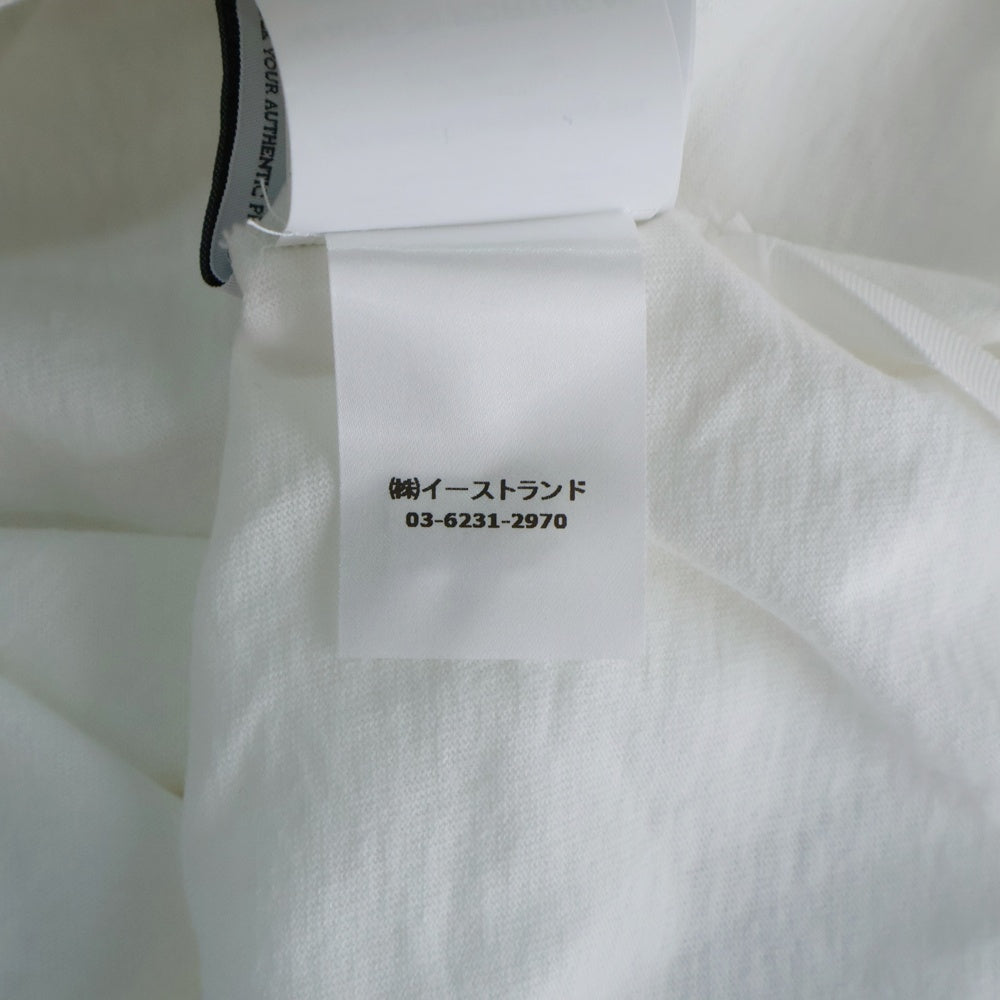 OFF-WHITE(オフホワイト) 22SS TRIBAL TYPE EXTRA LONG S/S TEE トライバル タイプ エクストラ ショートスリーブTシャツ 半袖クルーネックカットソー 両面プリント ホワイト OMAA125S22JER002